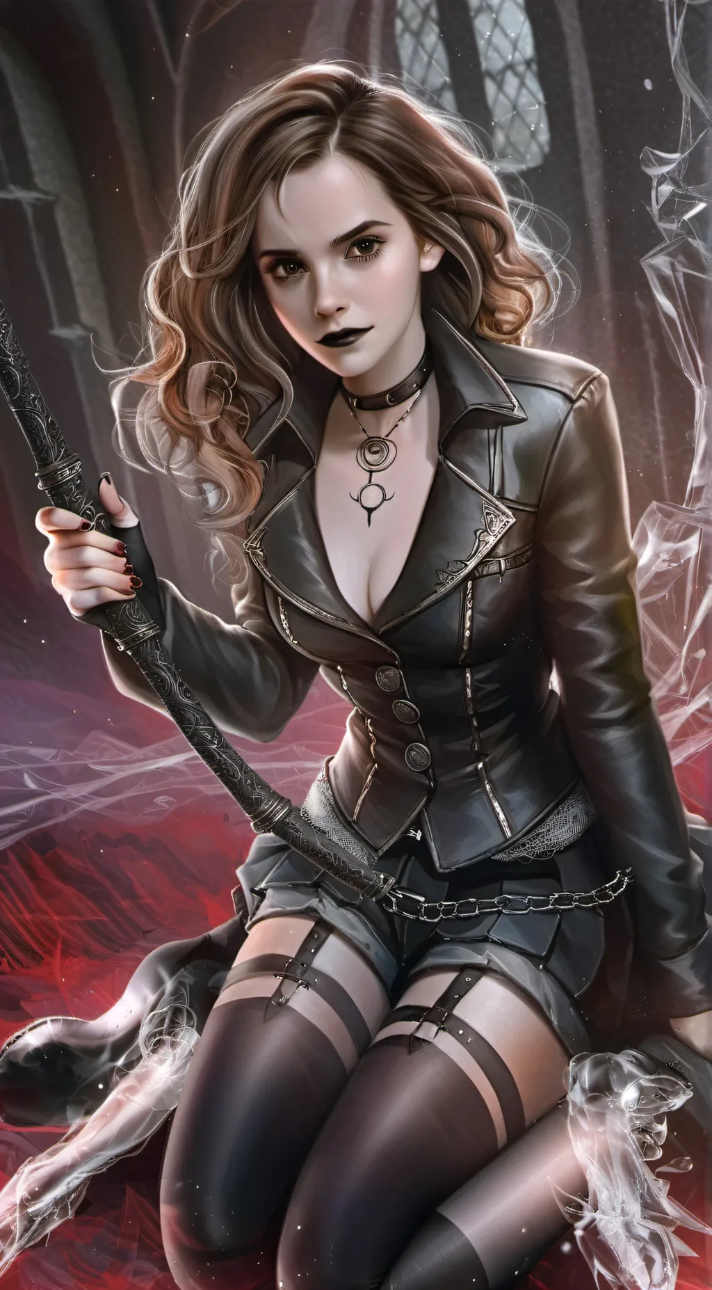 ai character: Hermione Granger  background