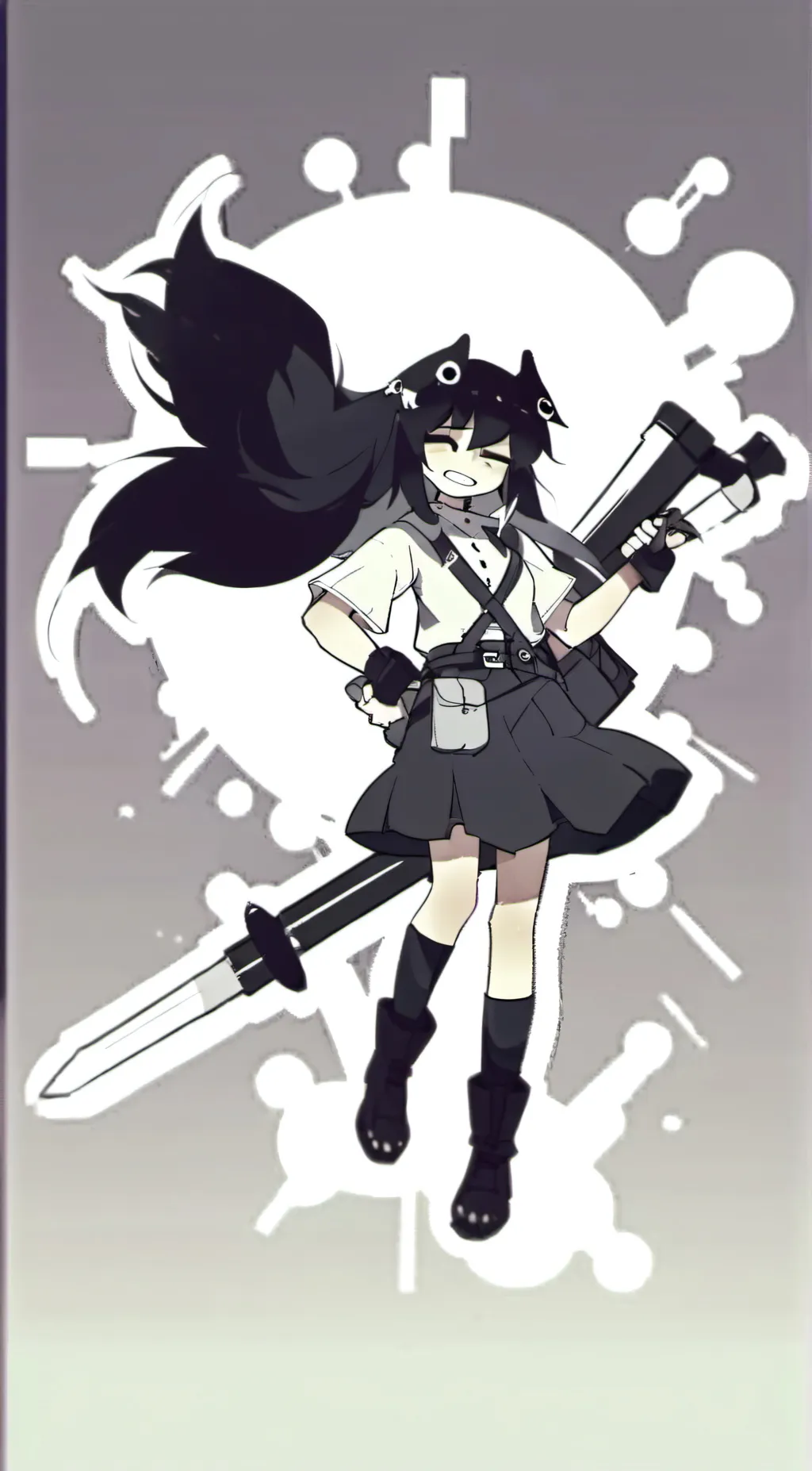 ai character: Miss circle 📖 background