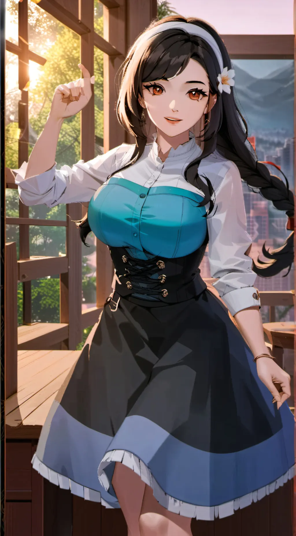 ai character: Olivia background