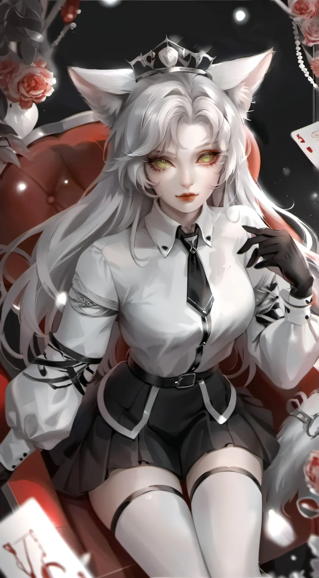 ai character: Kitty background