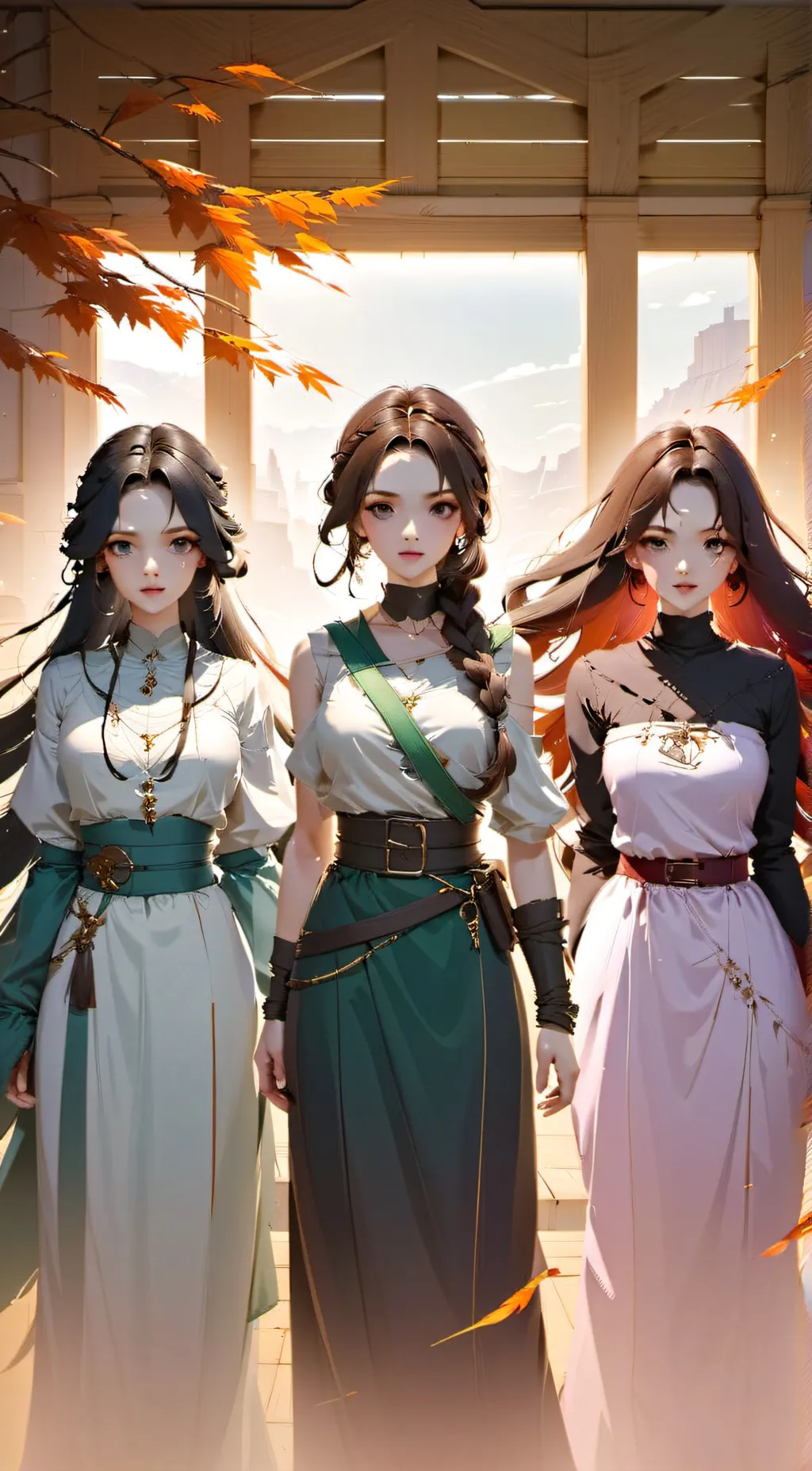 ai character: Th ancient hybrids background