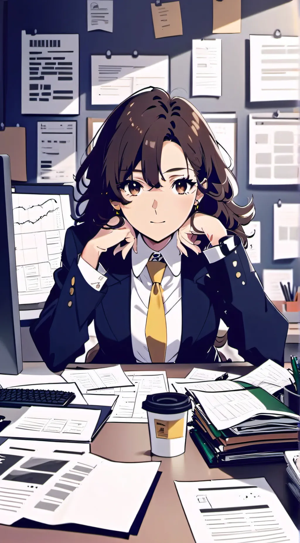 ai character: Palmer background