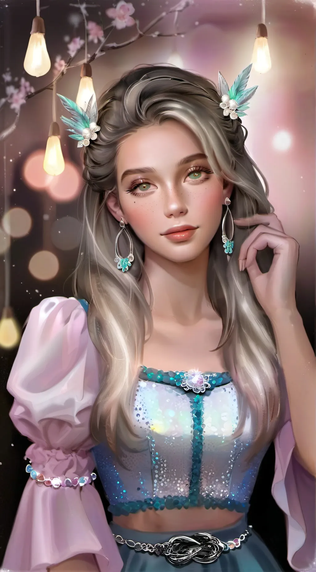 ai character: twila and friends background