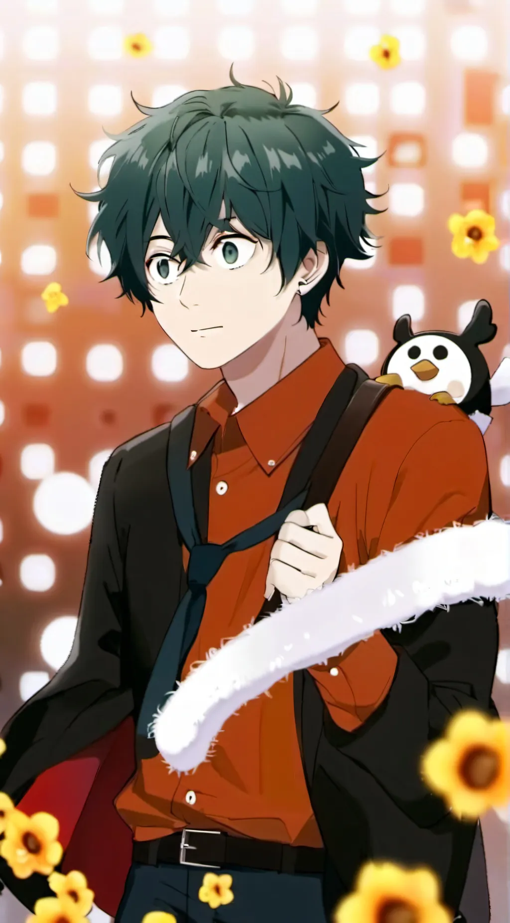 ai character: Deku background