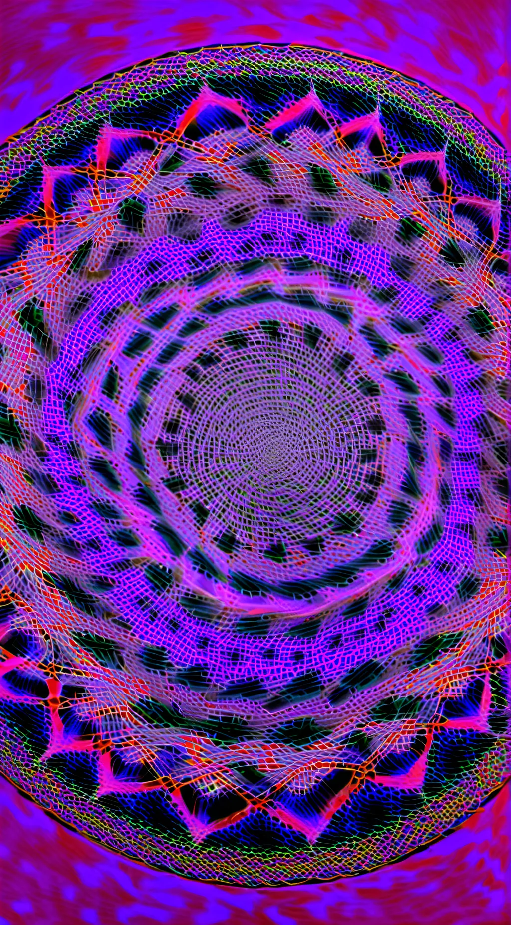 ai character: Glitchtrap background