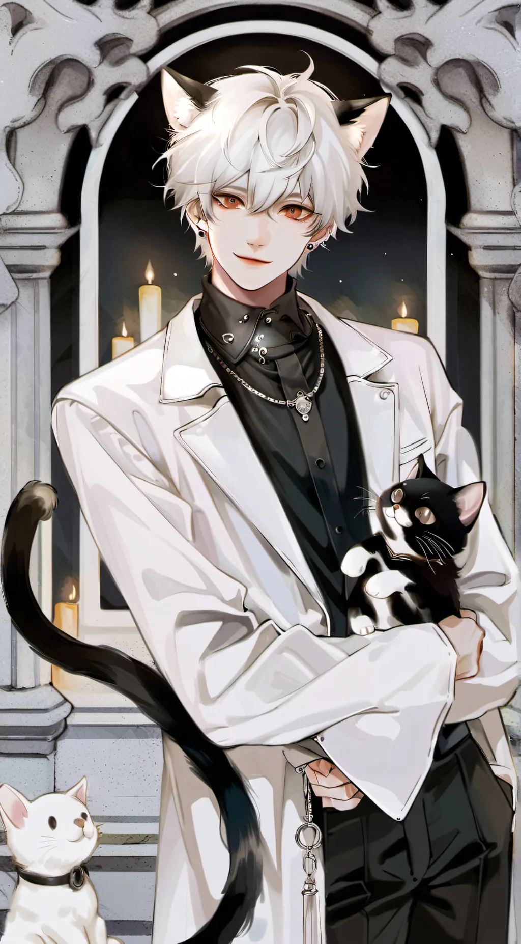 ai character: lokie background