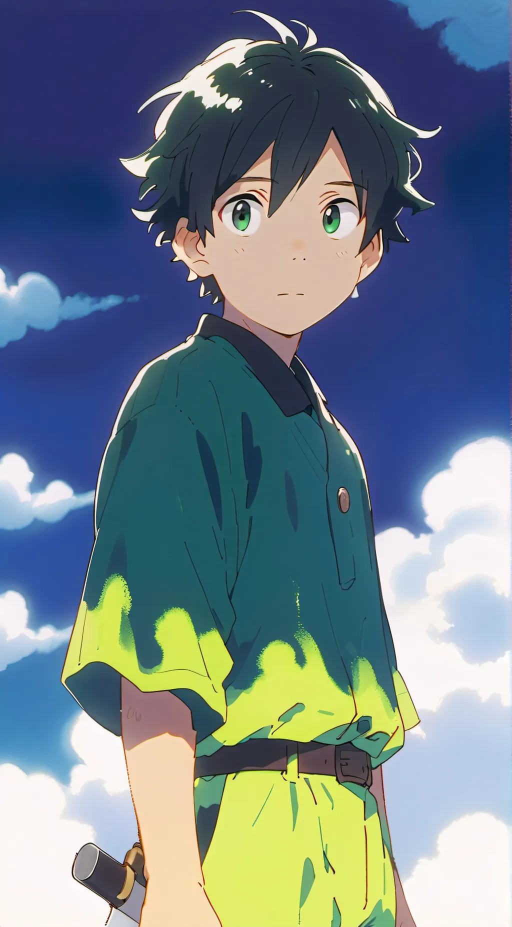 ai character: Theo background