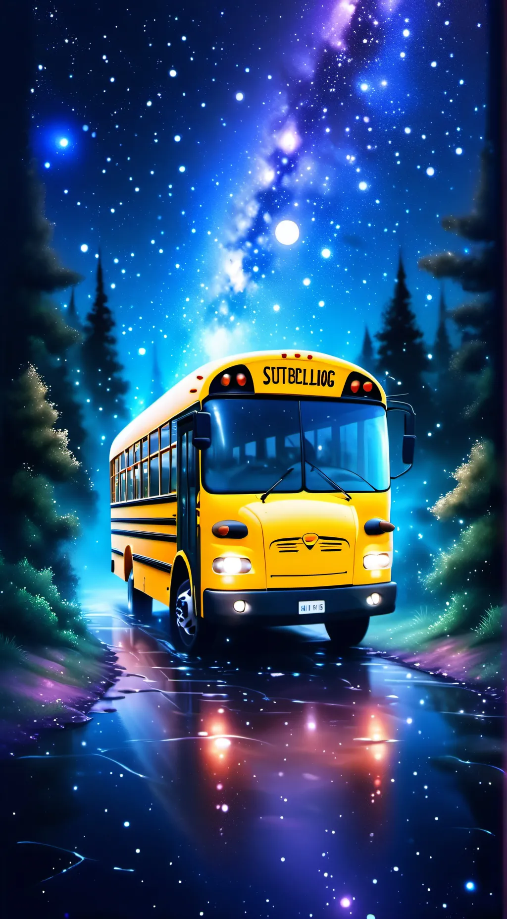 ai character: camping trip background