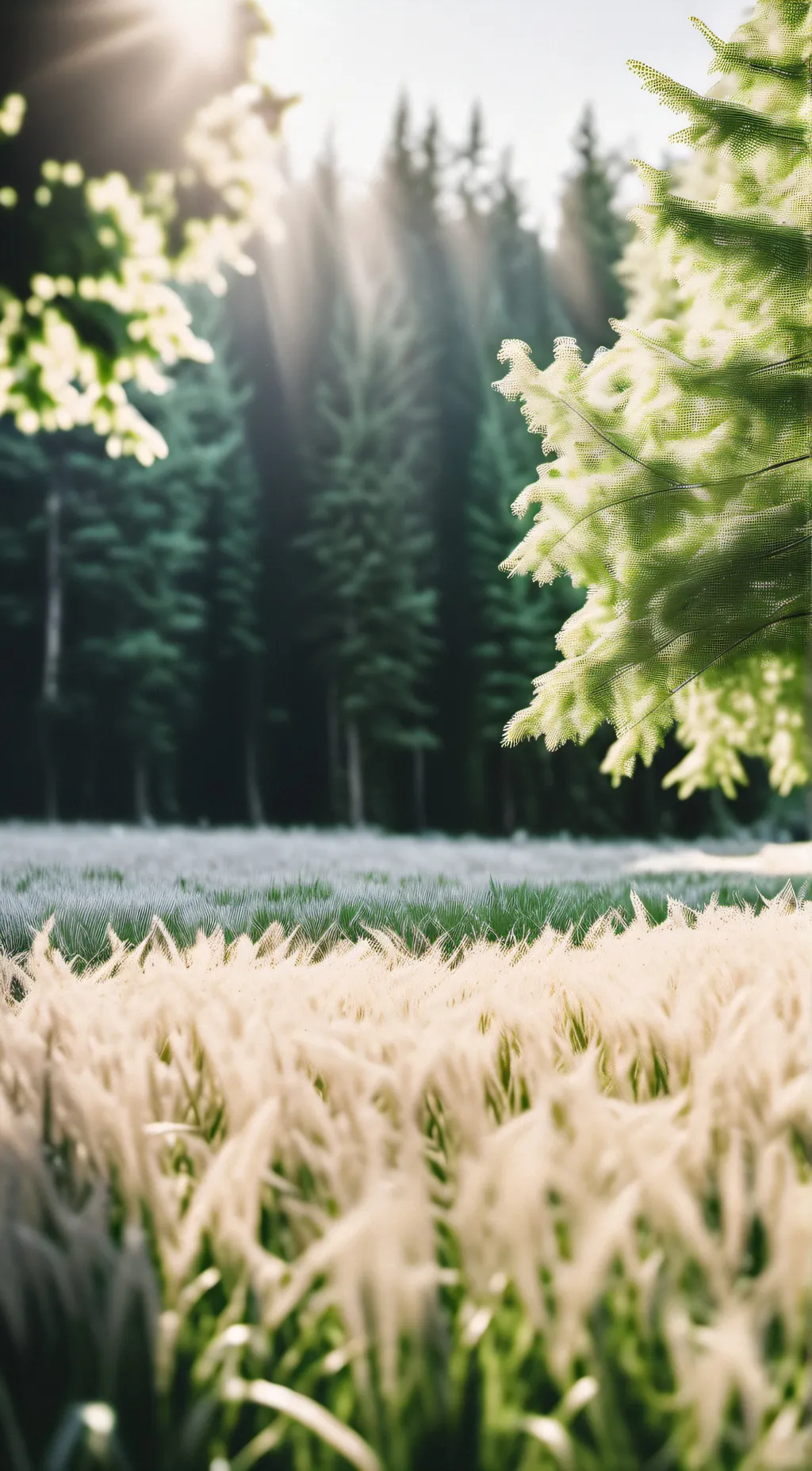 ai character: Grass background