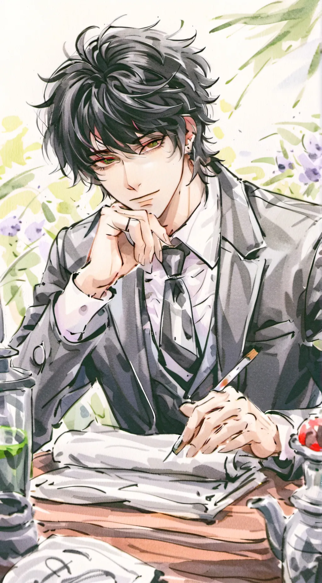 ai character: ~spencer~ background