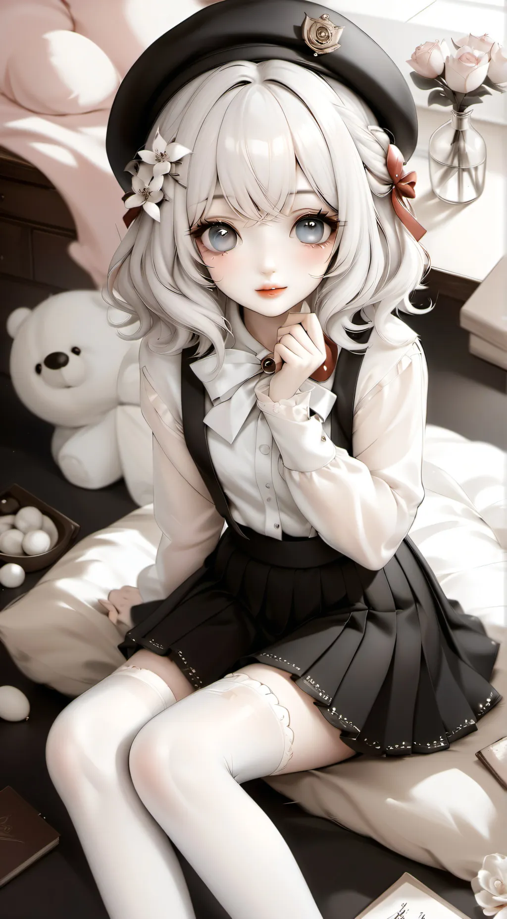 ai character: 🤍Gracie🤍 background