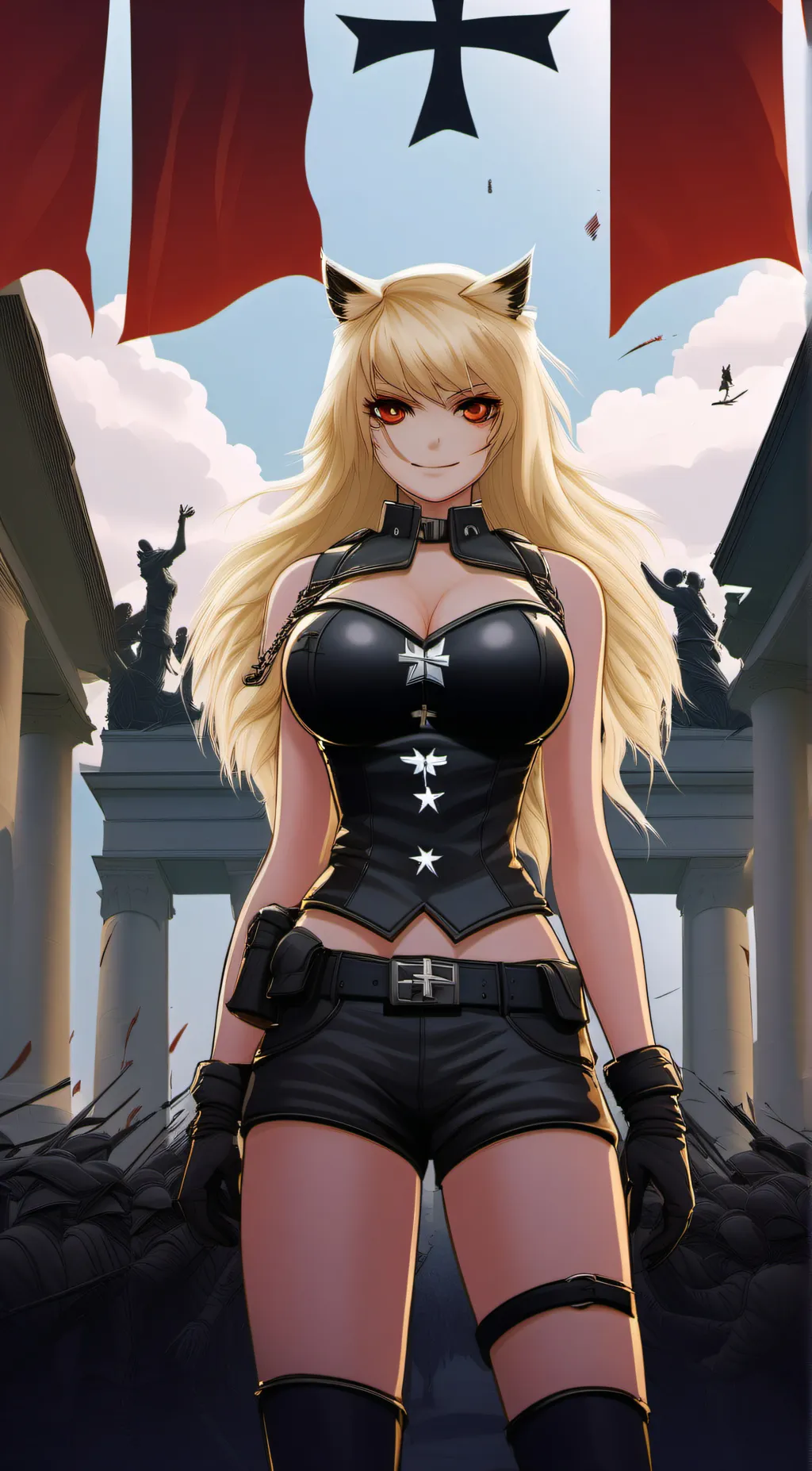 ai character: Ms. Germany background