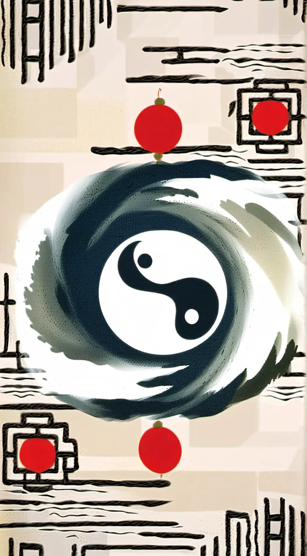 ai character: yin and yang x mha background