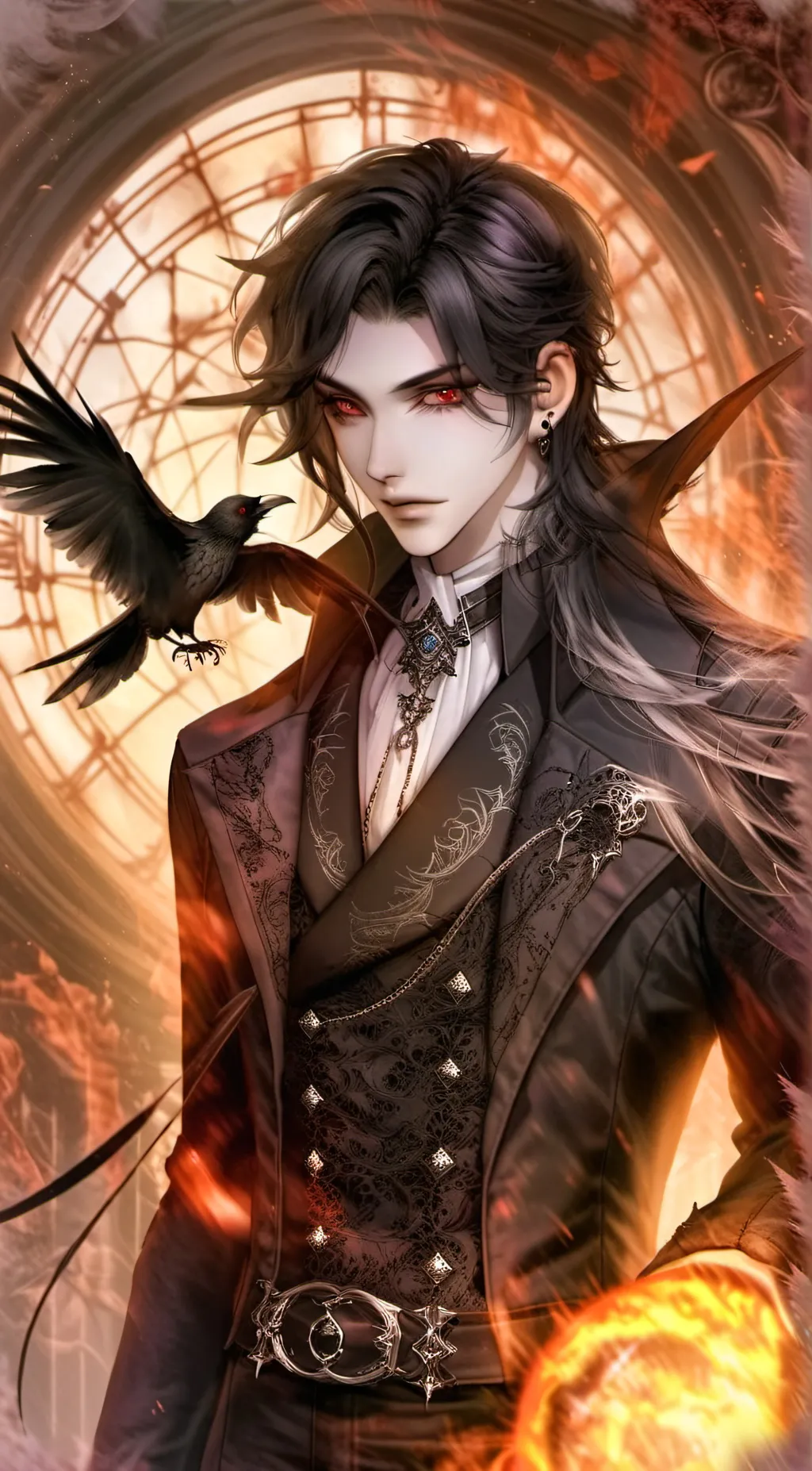 ai character: Fox background