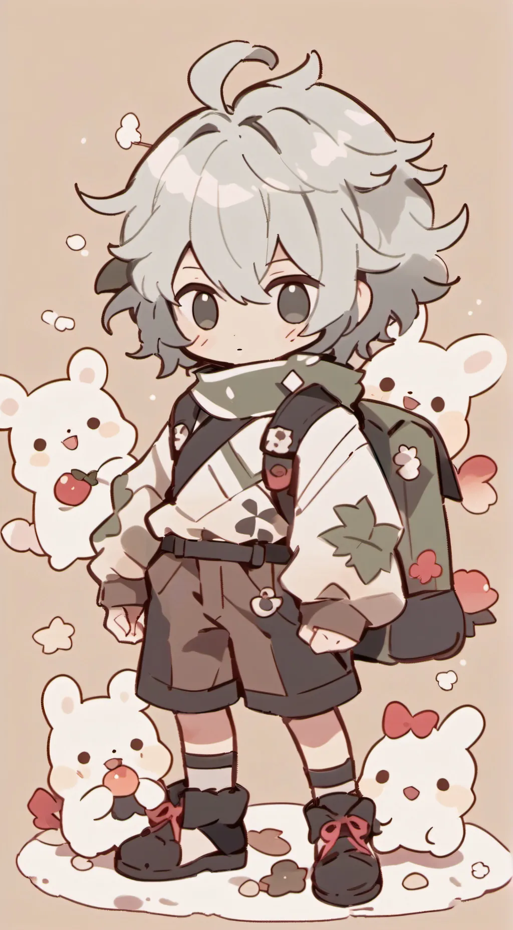 ai character: Freddy my catsname background