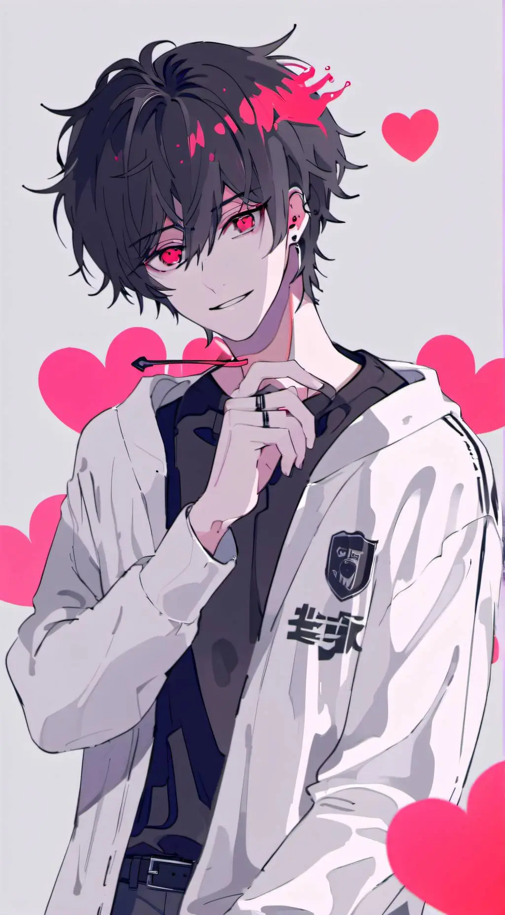 ai character: Damien [remake?] background