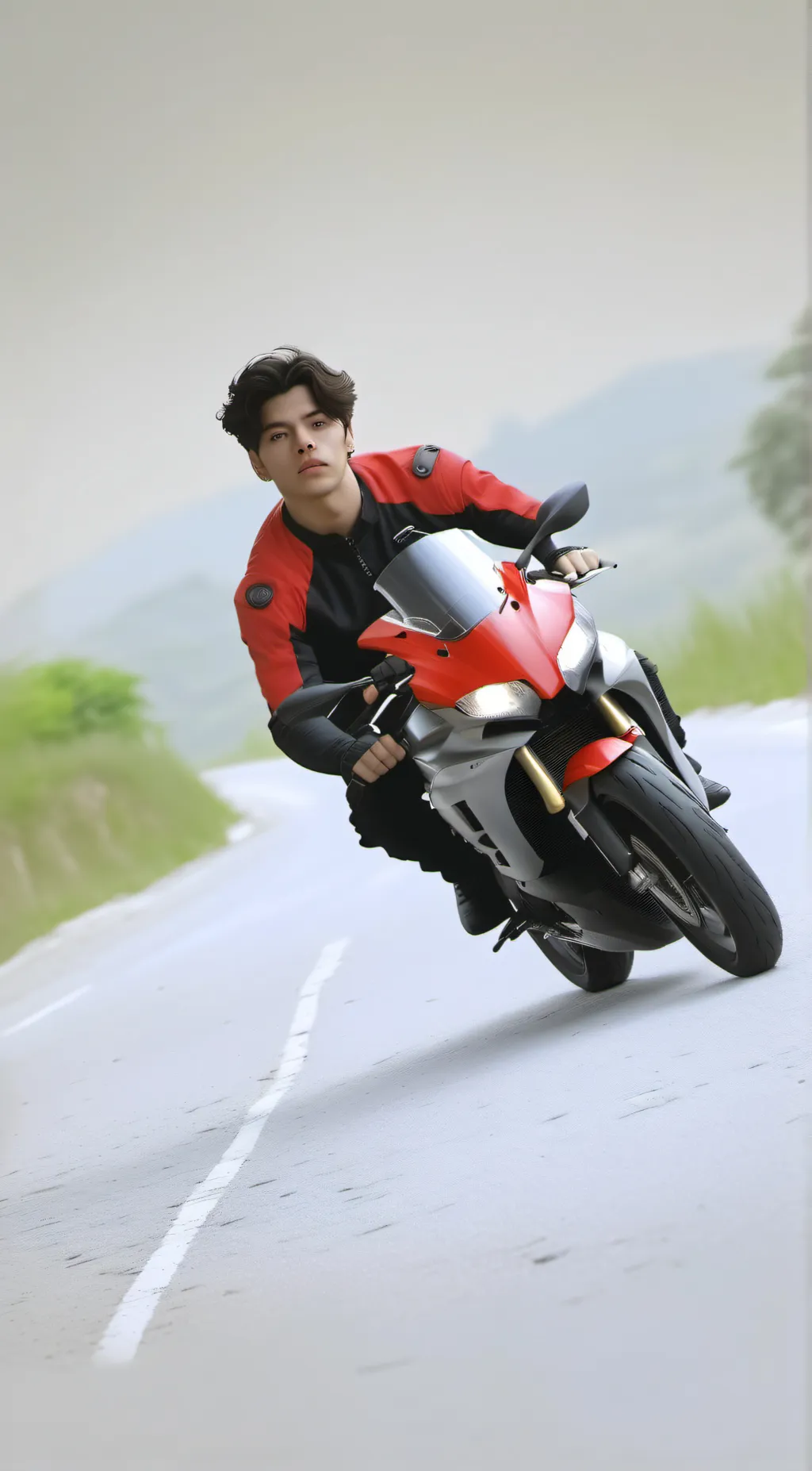 ai character: Justin background