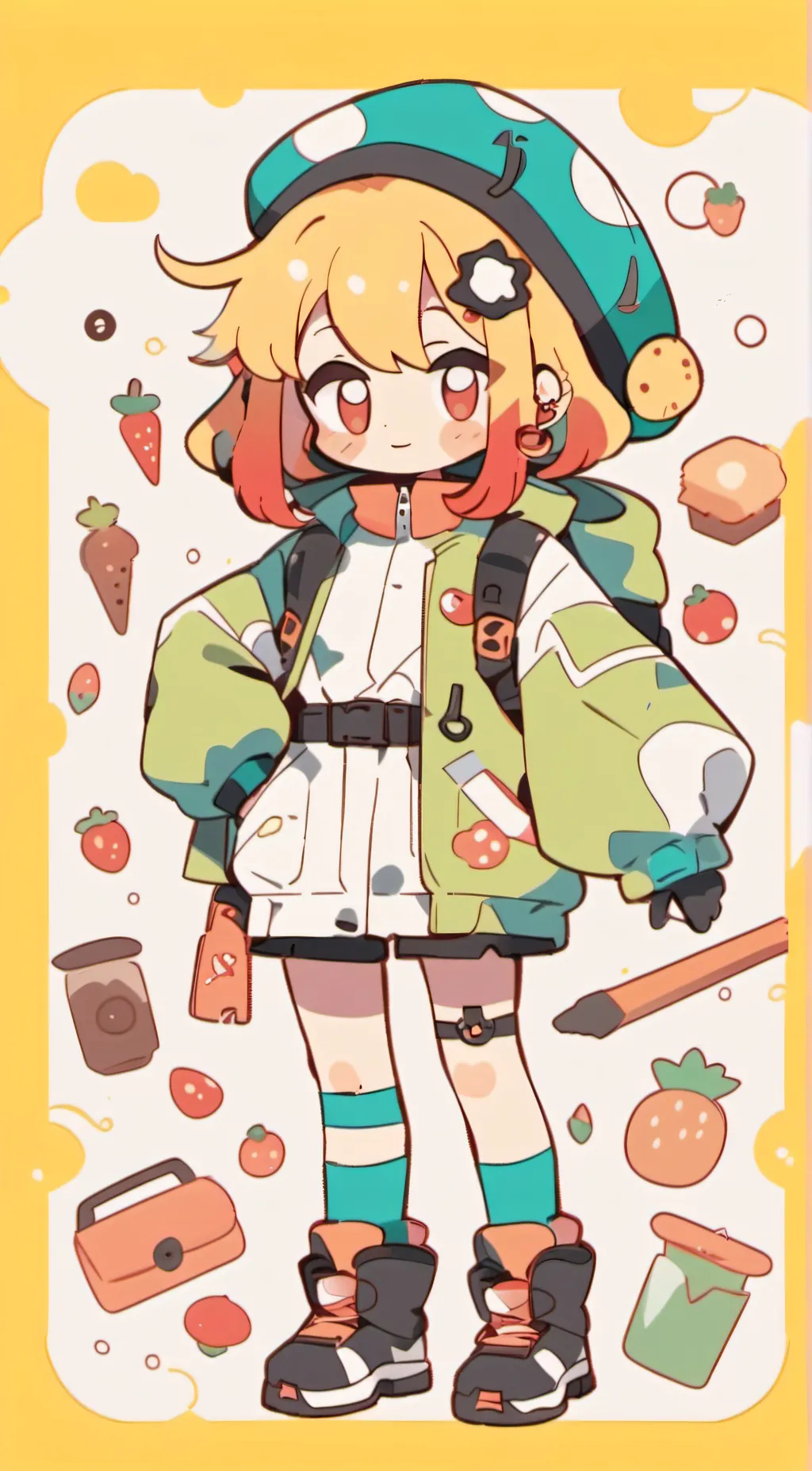 ai character: Dogday background