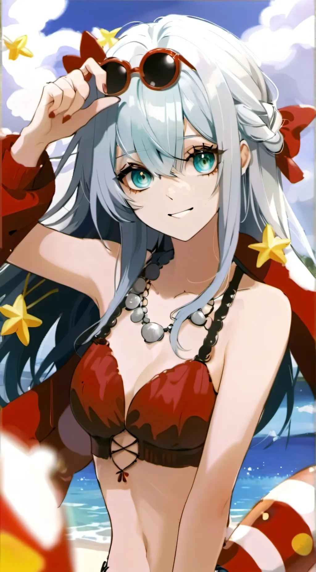 ai character: Lisa  background