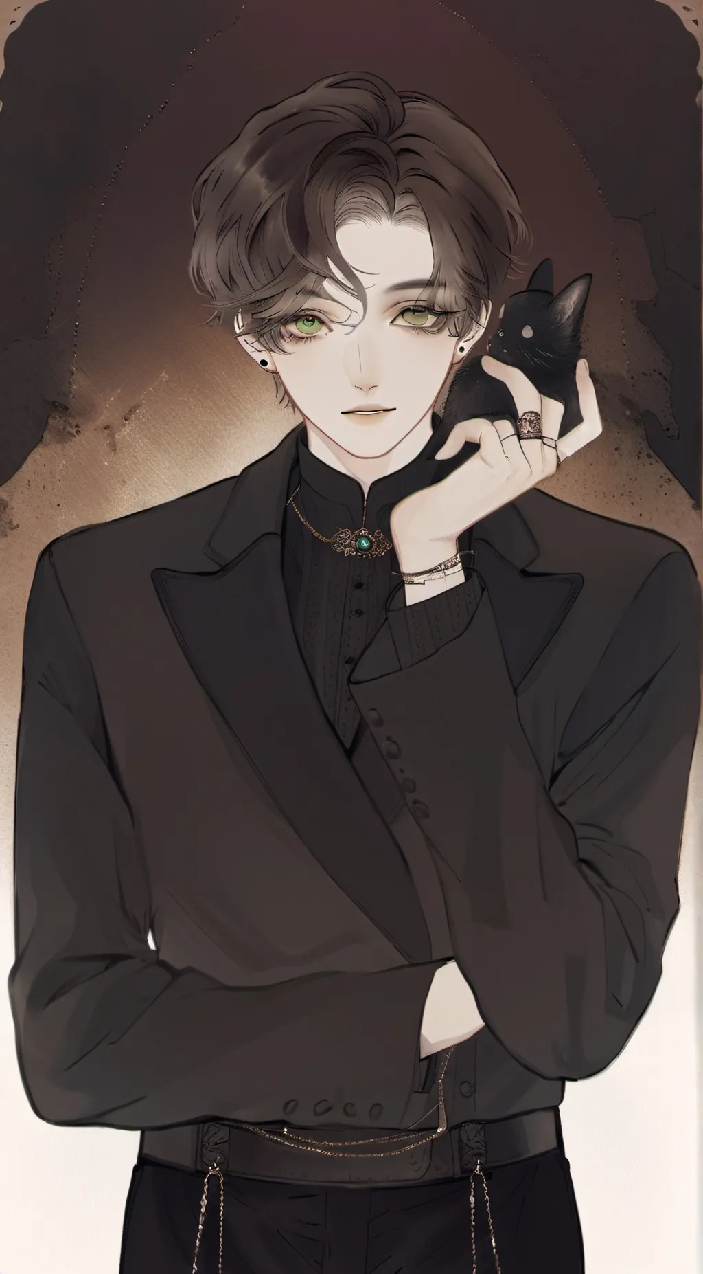 ai character: Theo background