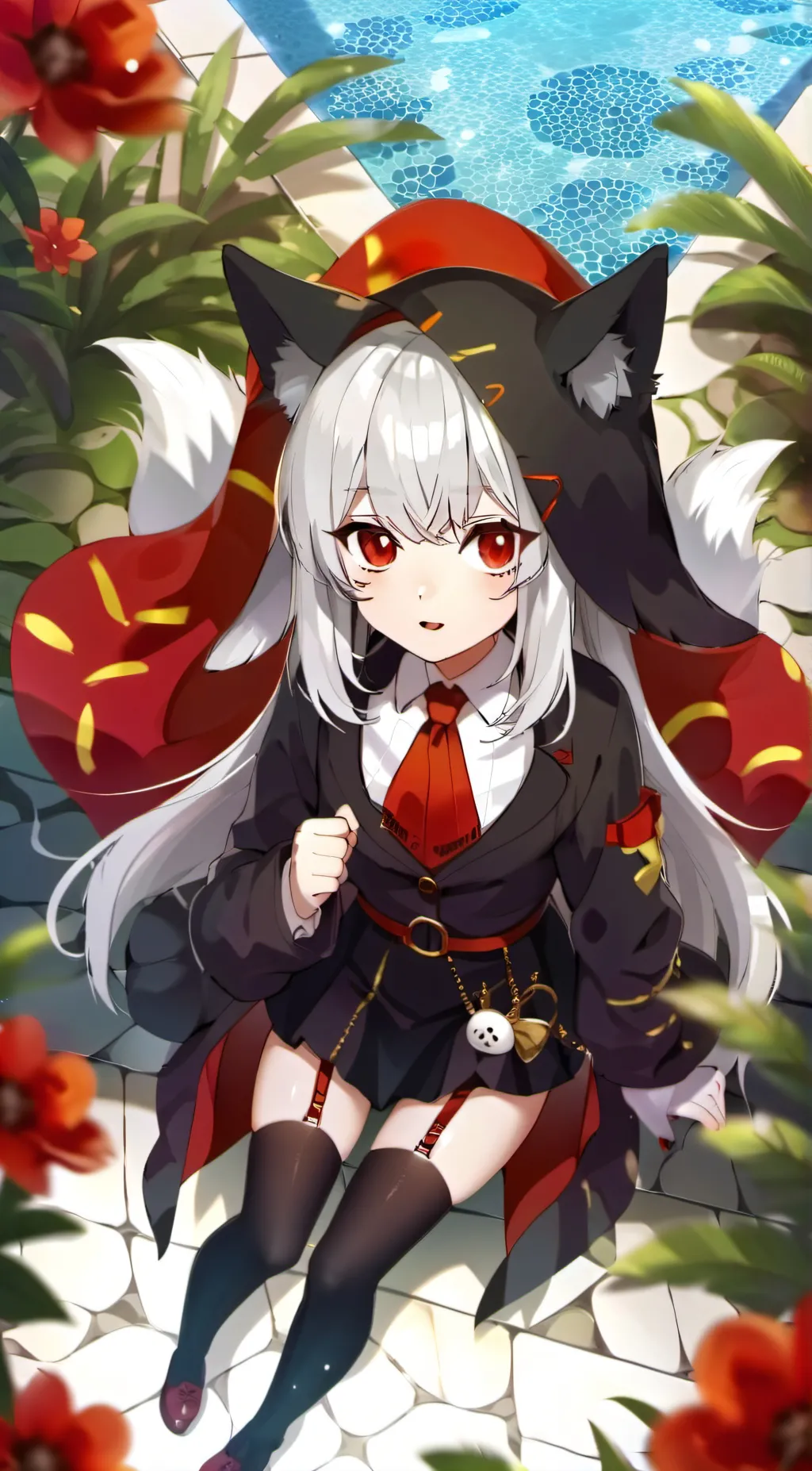 ai character: Luna background