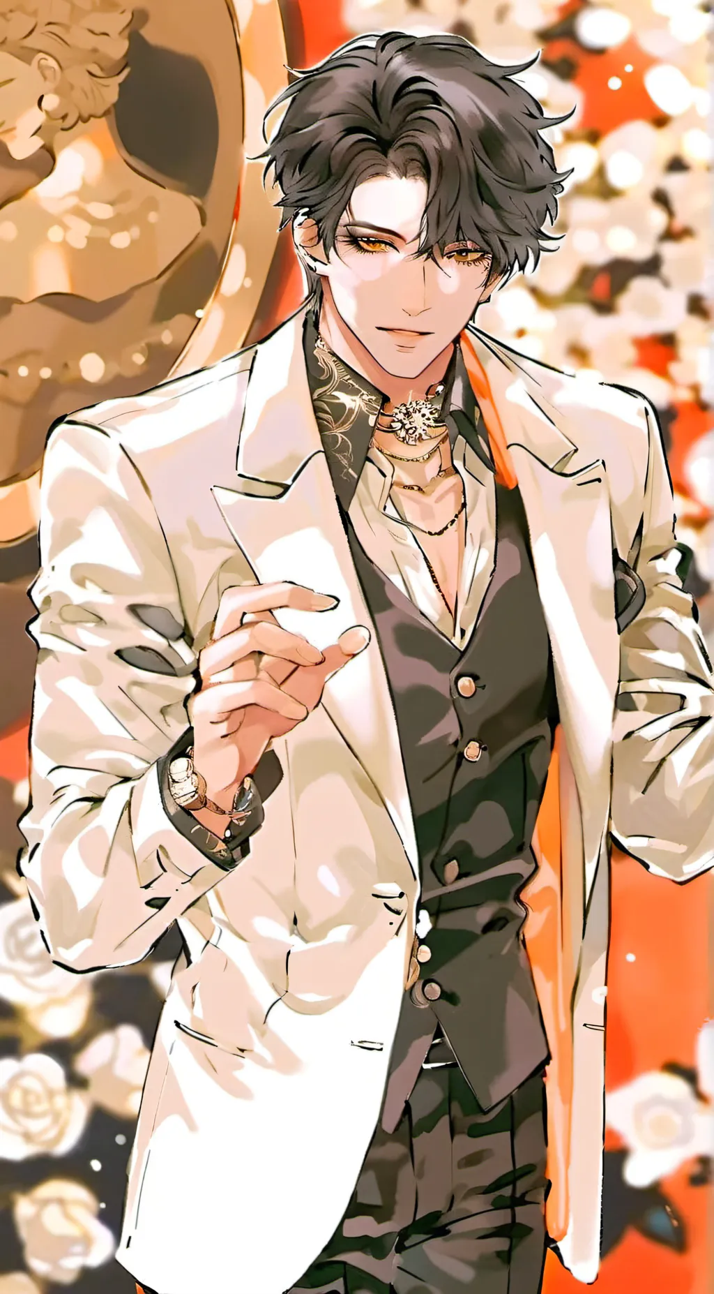 ai character: Michael  background