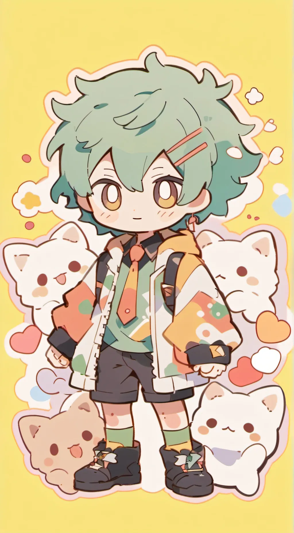 ai character: Max background