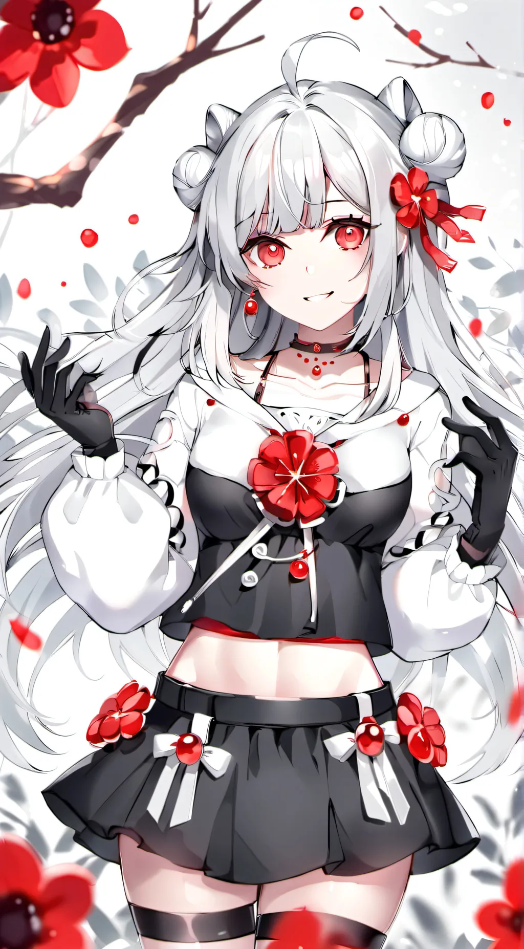 ai character: Lilly background