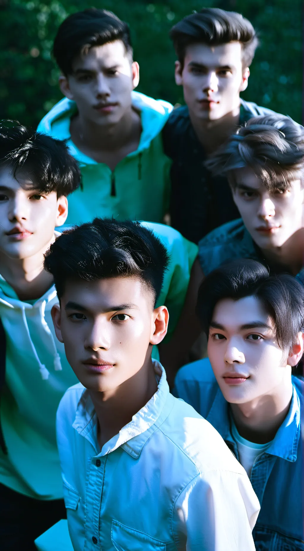 ai character: THE SLEEPOVER background