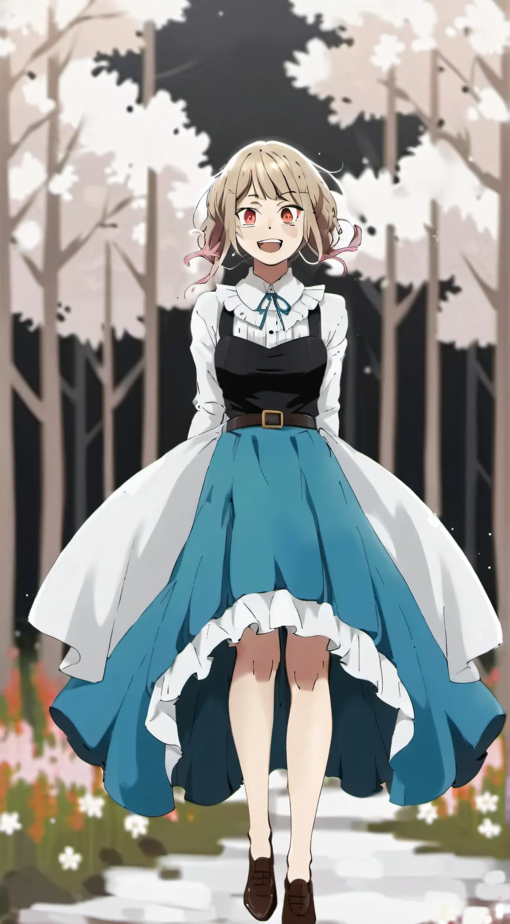 ai character: Toga background