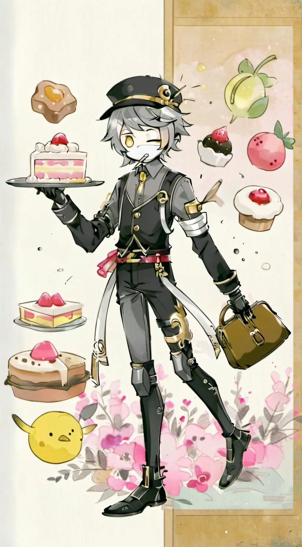 ai character: N background