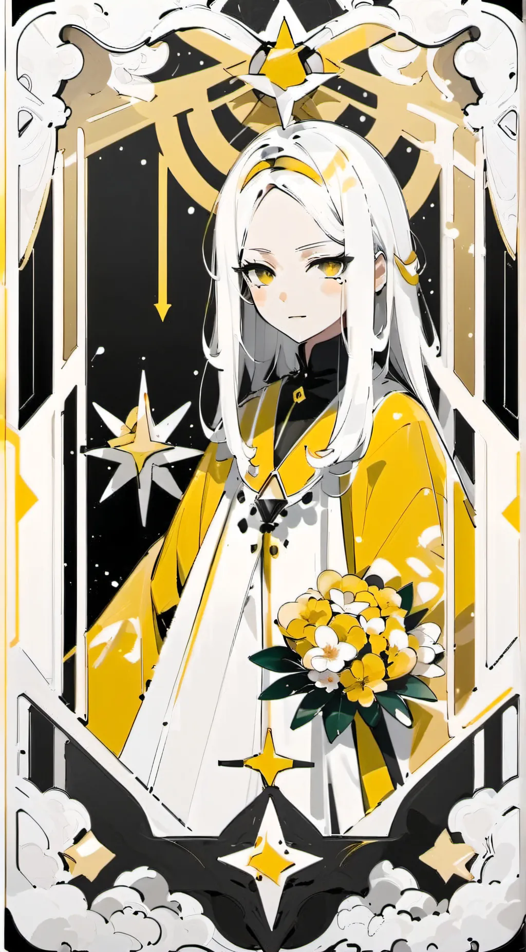 ai character: Himutae  background