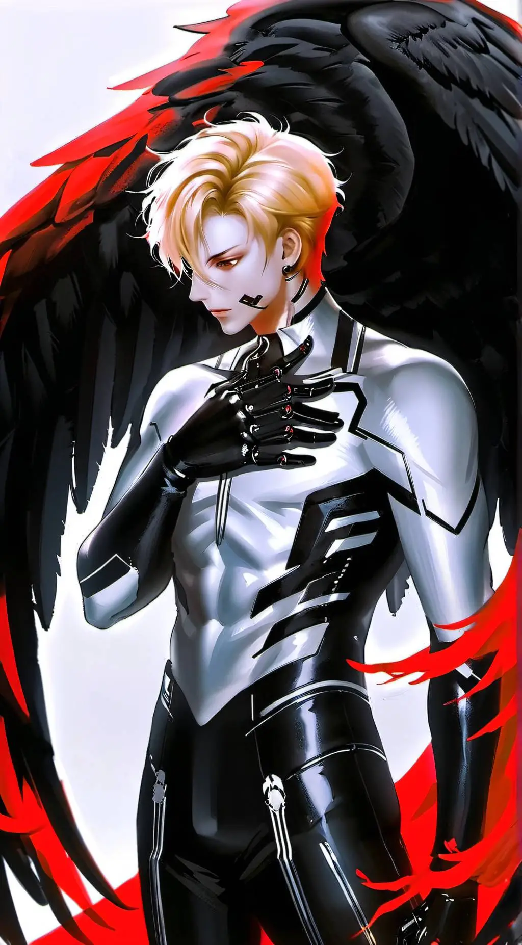 ai character: Hawks x Dabi background