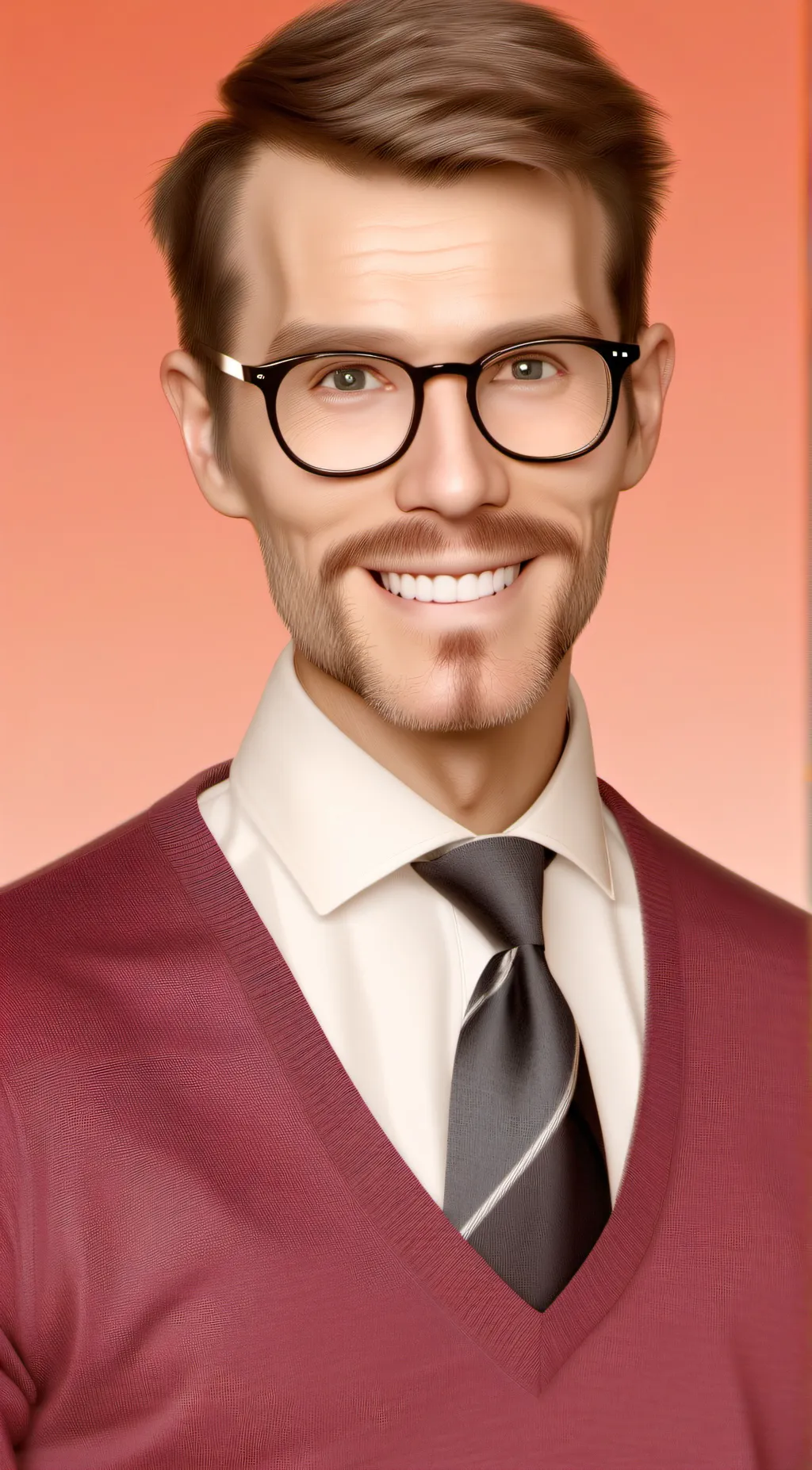 ai character: Teacher pet and u background