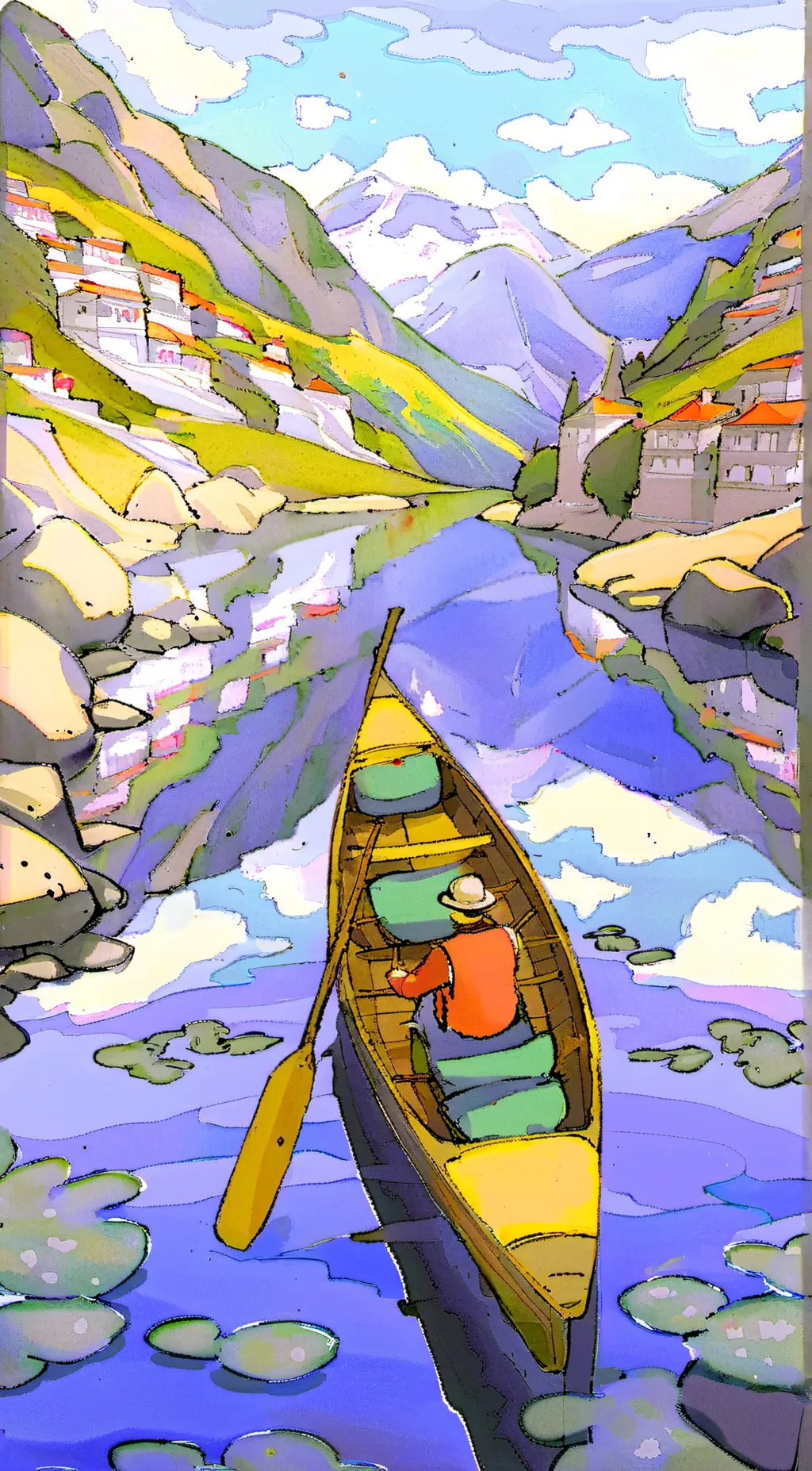 ai character: h background