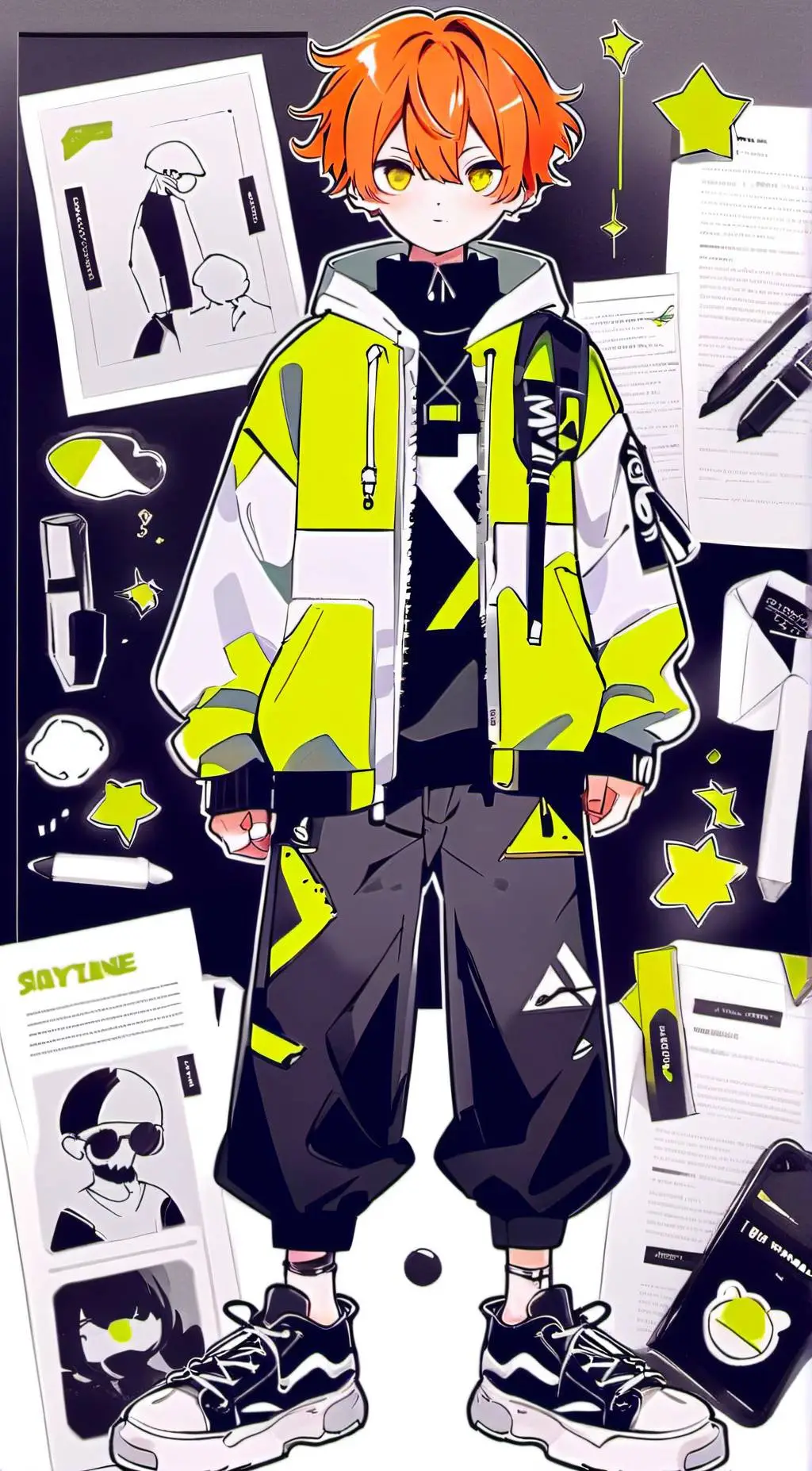 ai character: •●Knox●• background