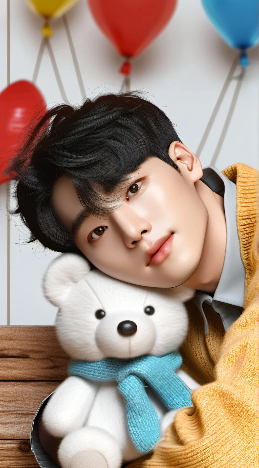 ai character: Koya  background