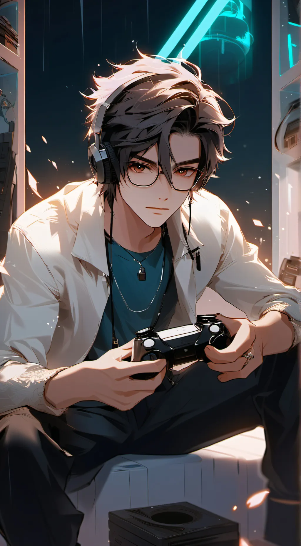 ai character: ~Vin~ background