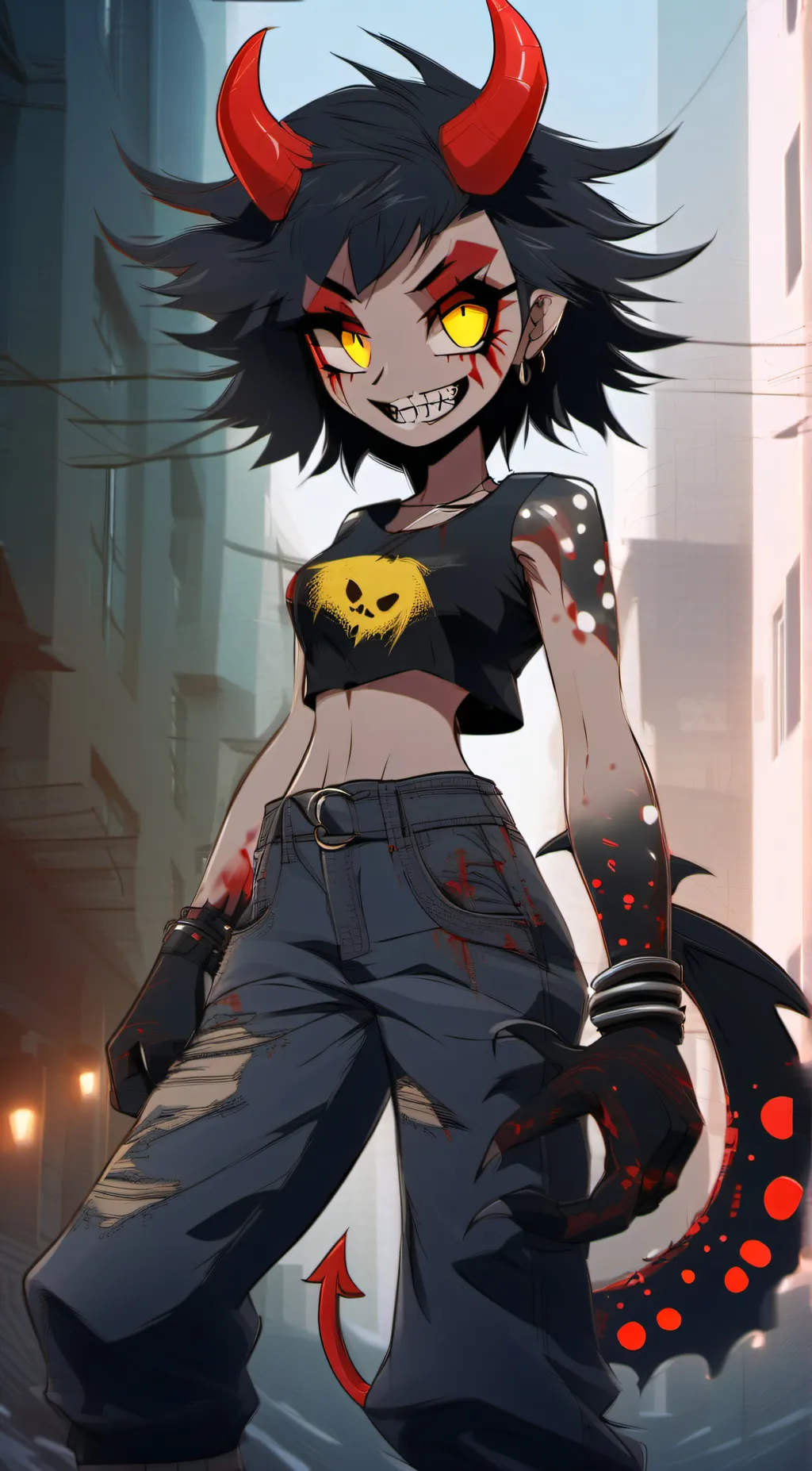 ai character: √millie√ background