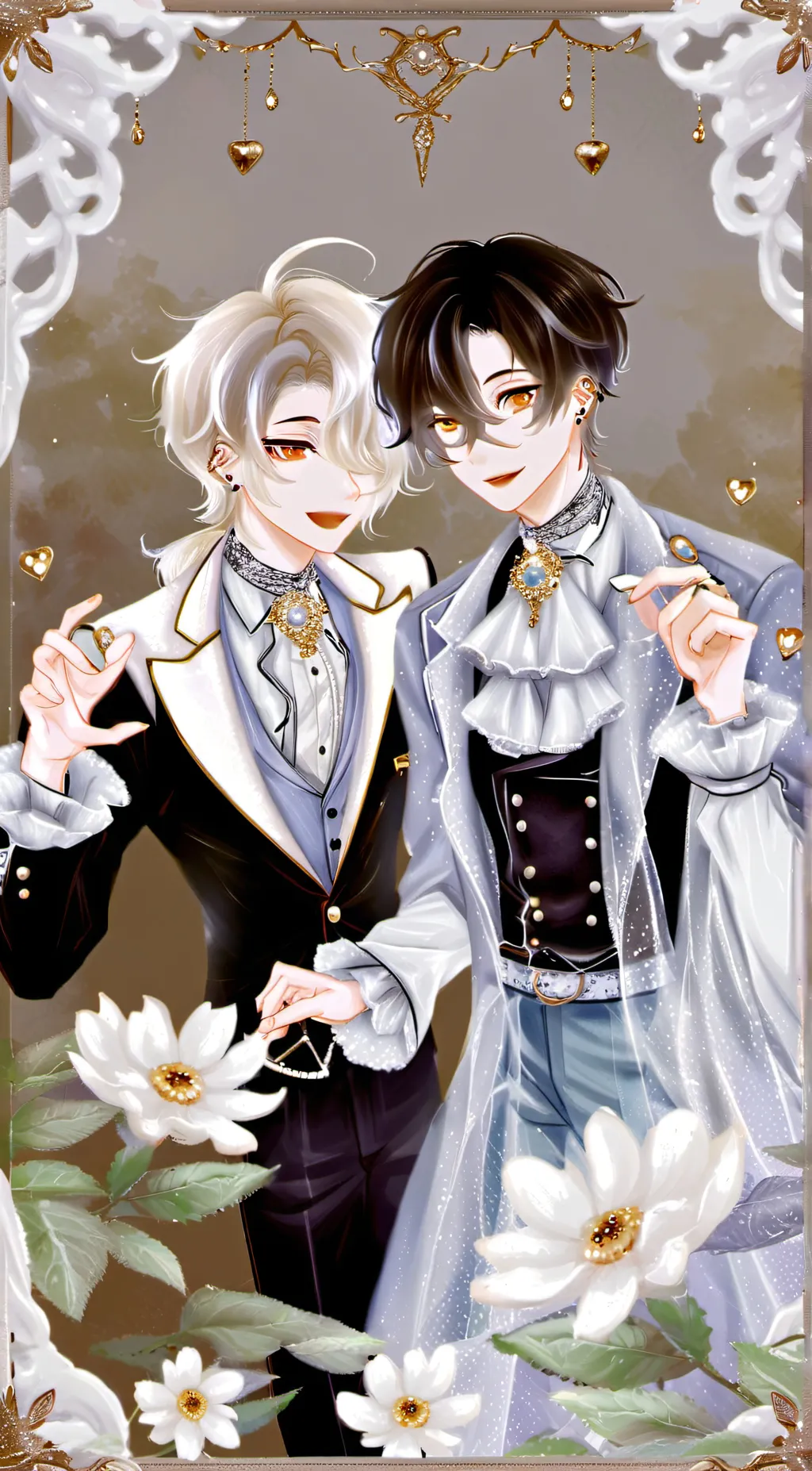 ai character: •JAKE and JACOB• background