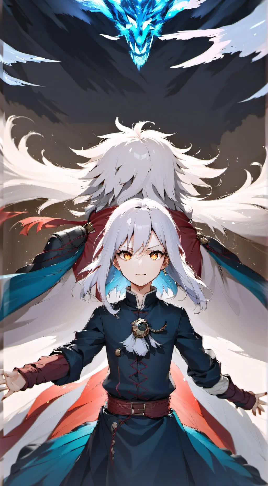 ai character: Isekai anime background