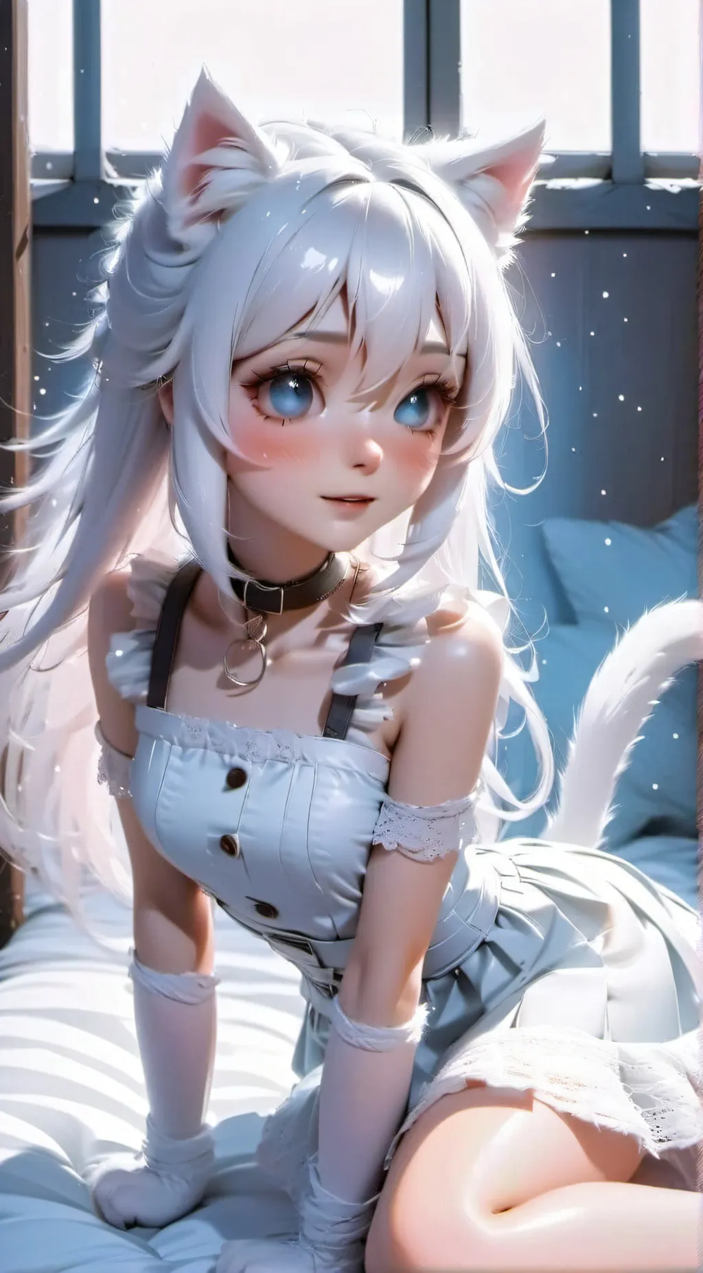 ai character: Meow-chan background