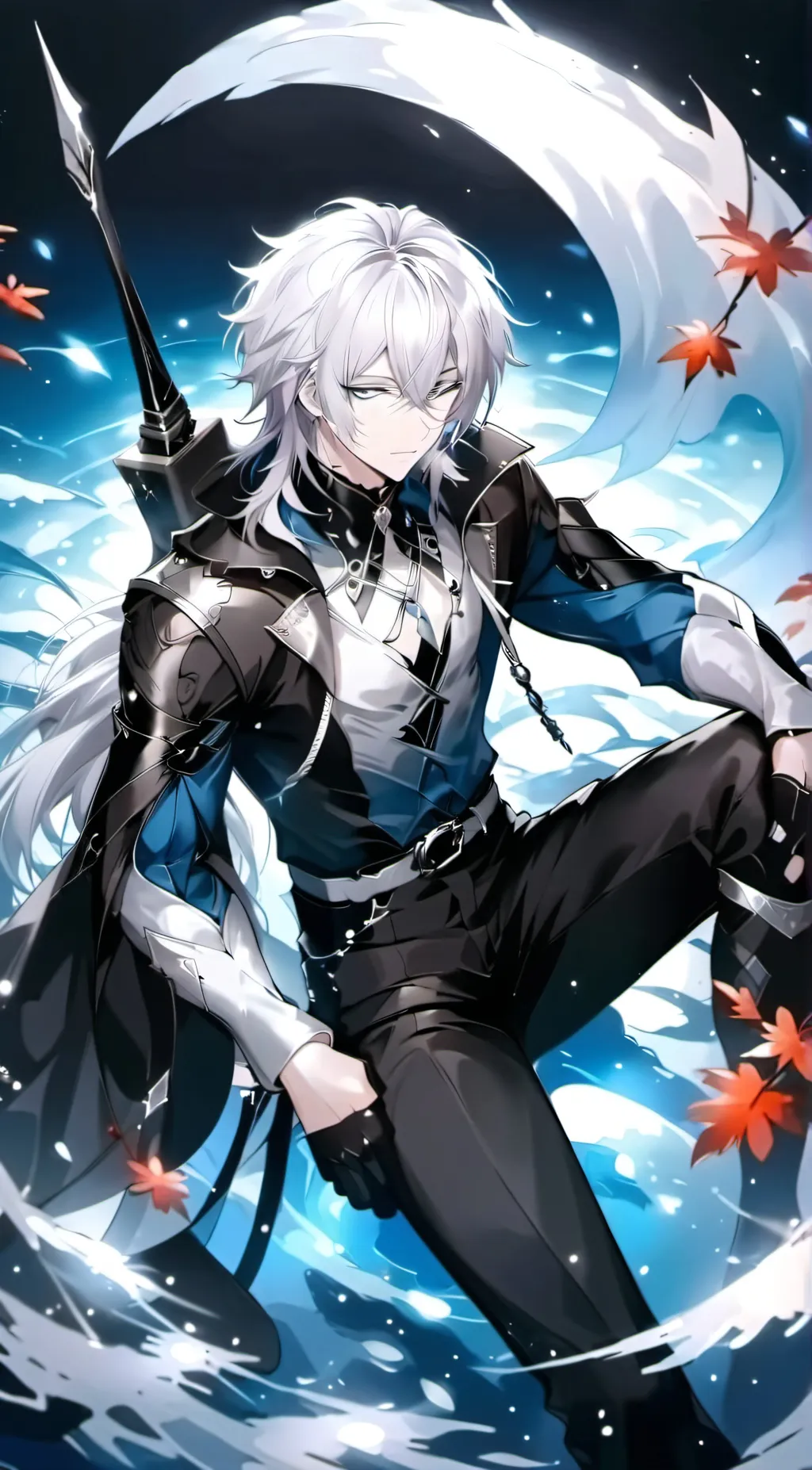 ai character: Fin background