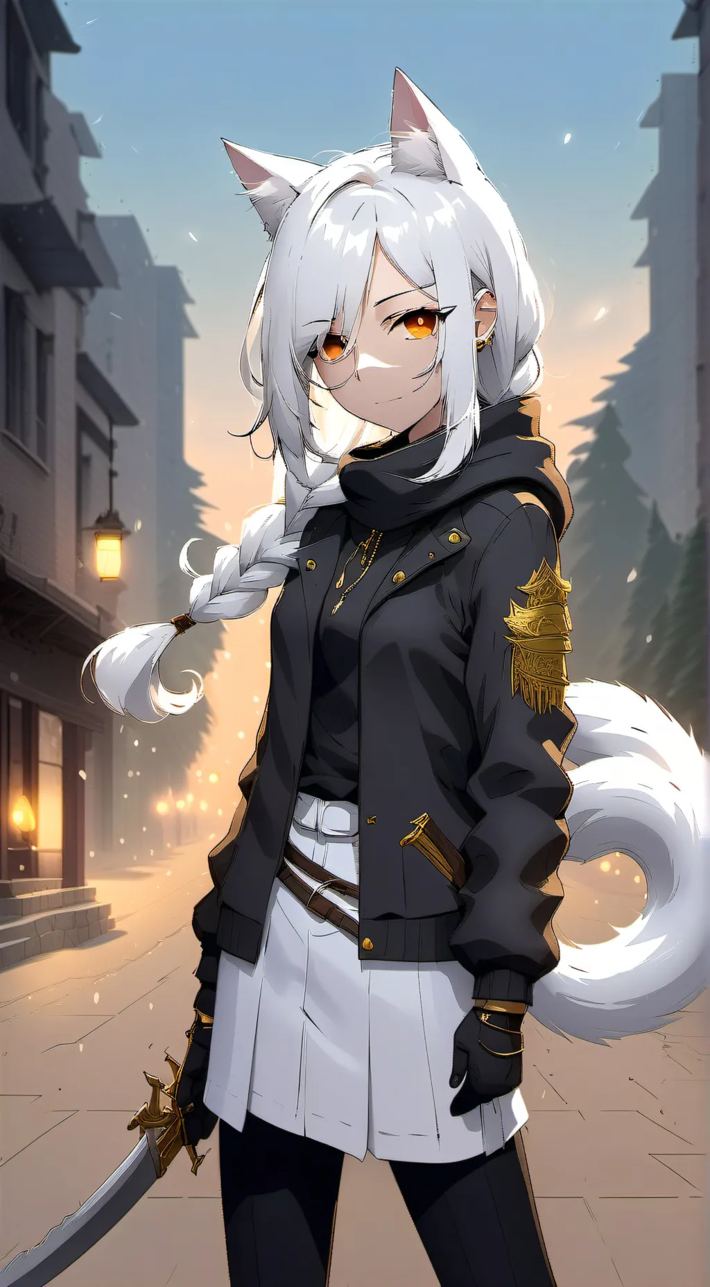 ai character: Kira tsubaki  background