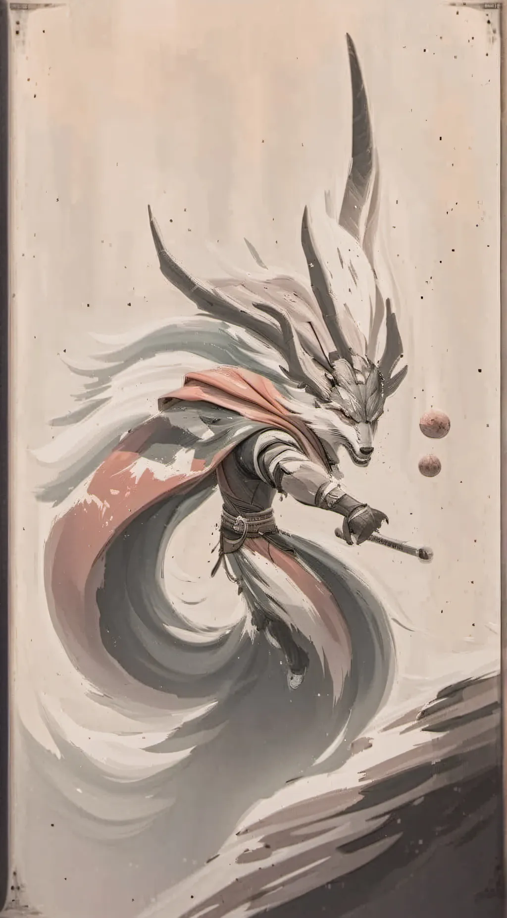 ai character: Dragon  background