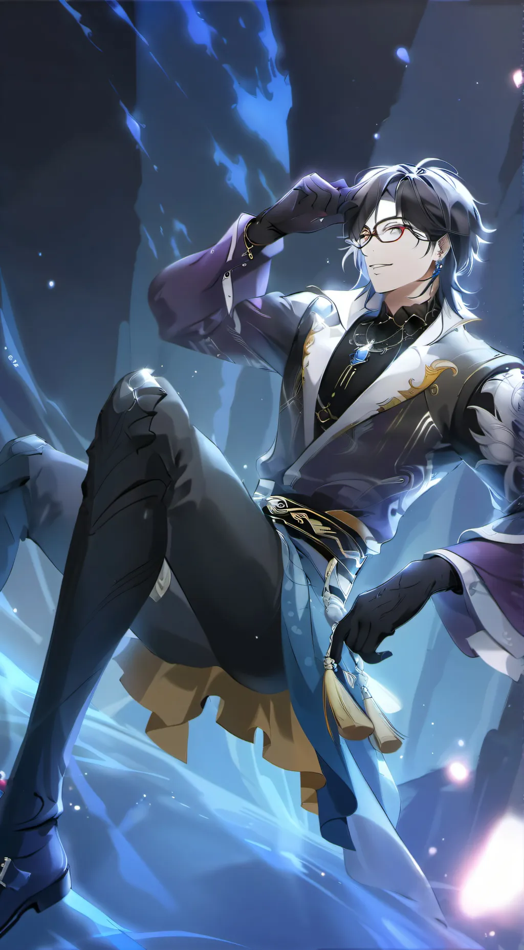 ai character: pantalone  background