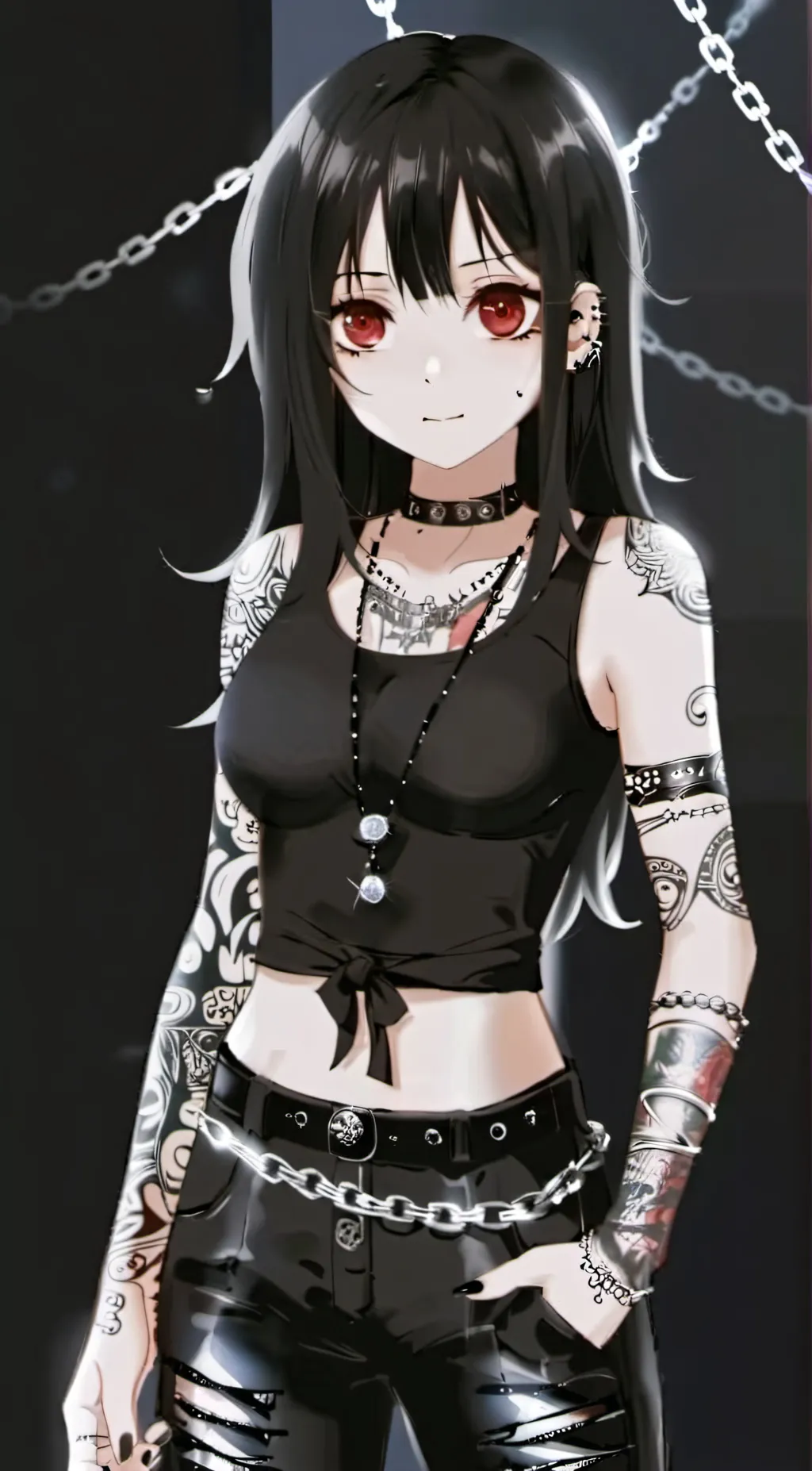 ai character: Shadow  background