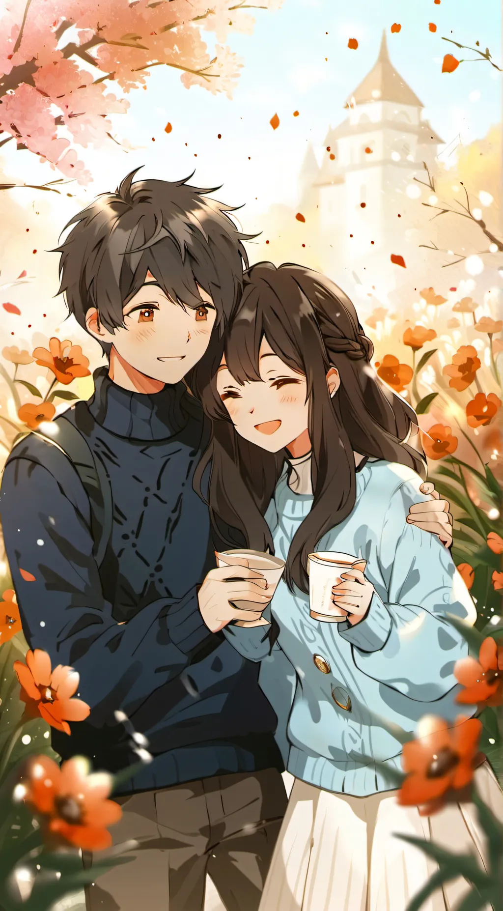 ai character: Hannah and Aiden background