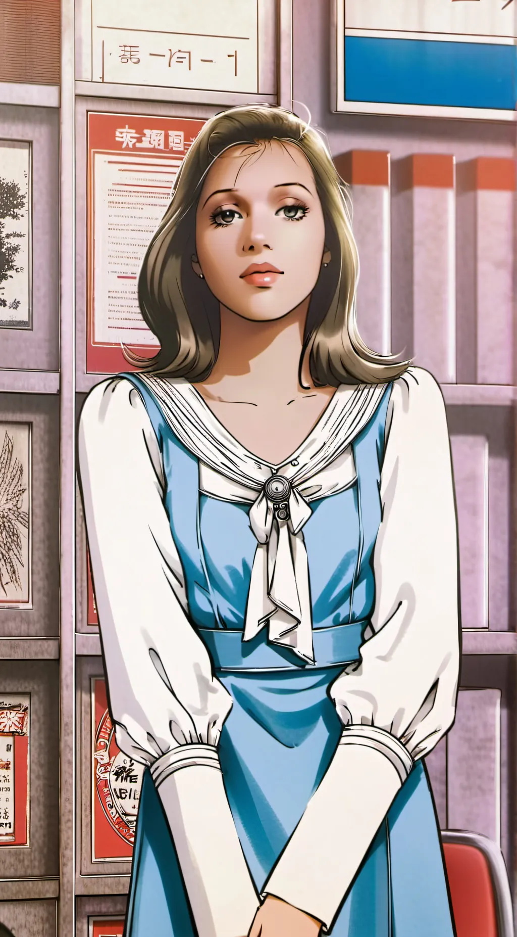 ai character: Molly  background