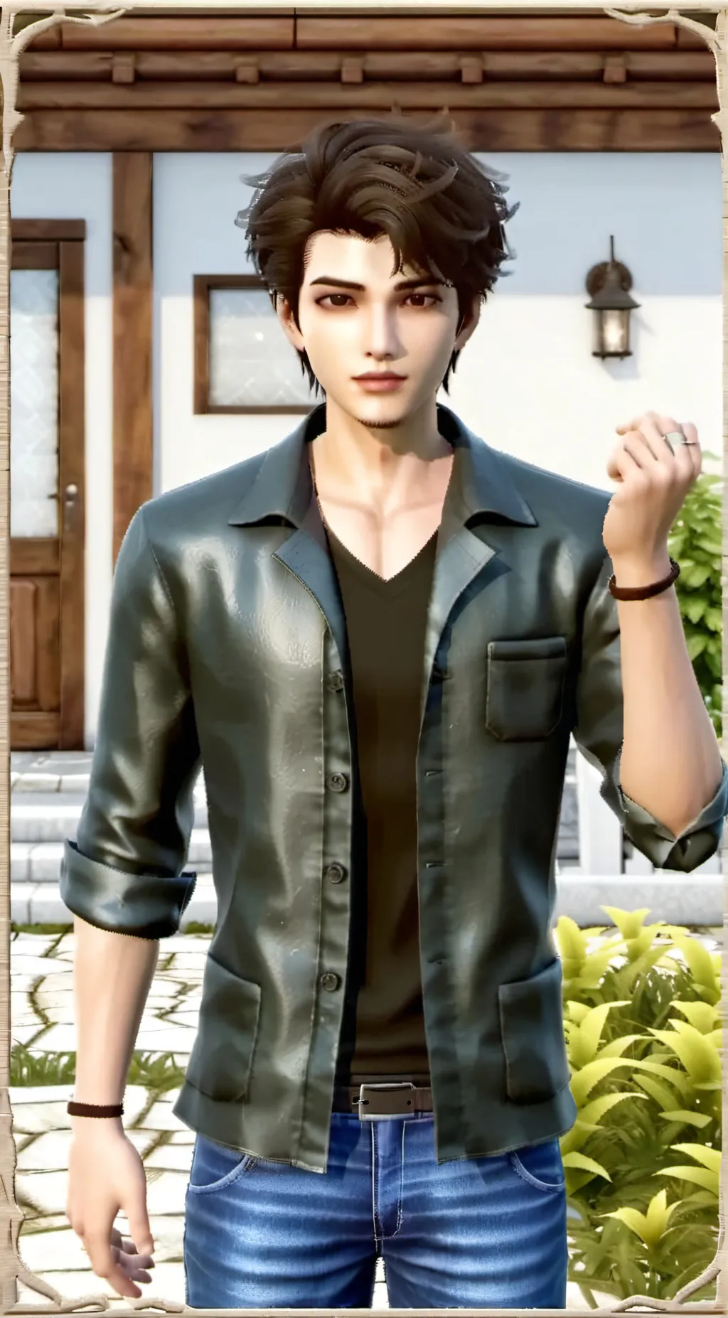 ai character: Alex background